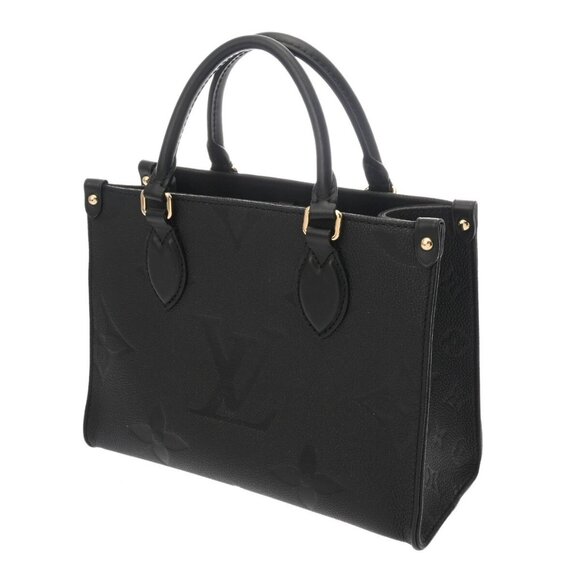 LOUIS VUITTON Monogram Ann Platt ONTHEGO PM 2WAY Noir - Picture 3 of 11